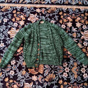 Vintage 70s sears cardigan size M